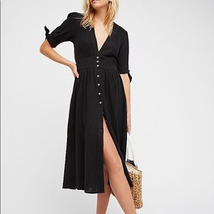 Free people love of my life midi dress